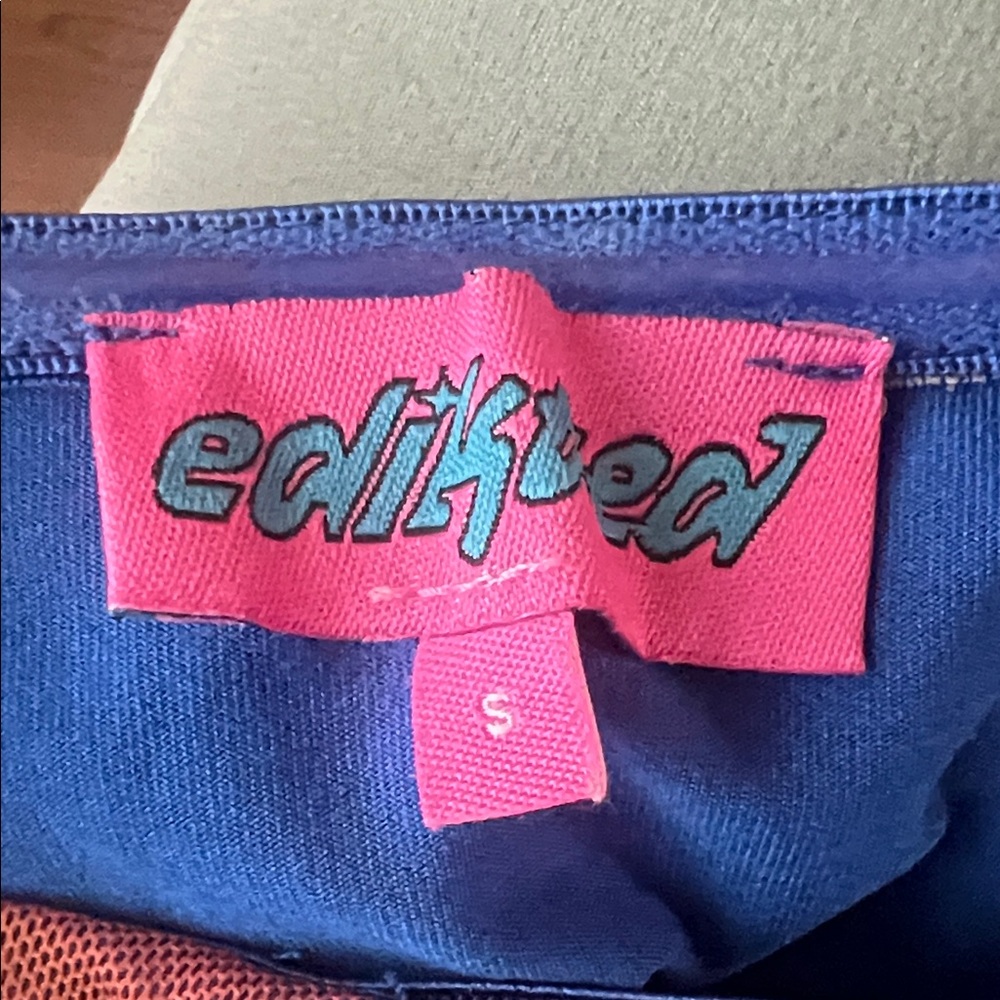 Edikted Multicolor Ruched Tube Top - Picture 3 of 3